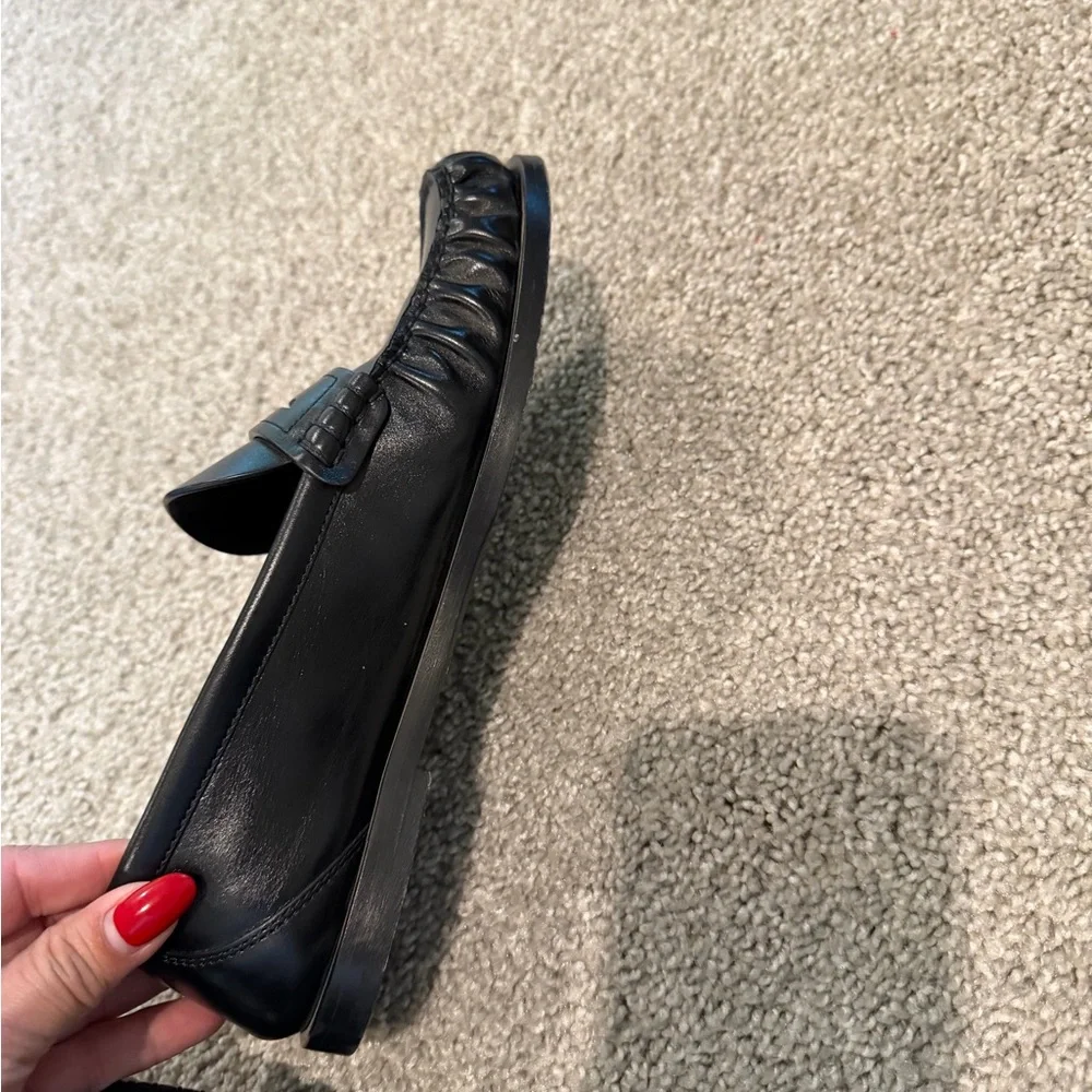 Saint Laurent Black Leather Loafers - Picture 15 of 16